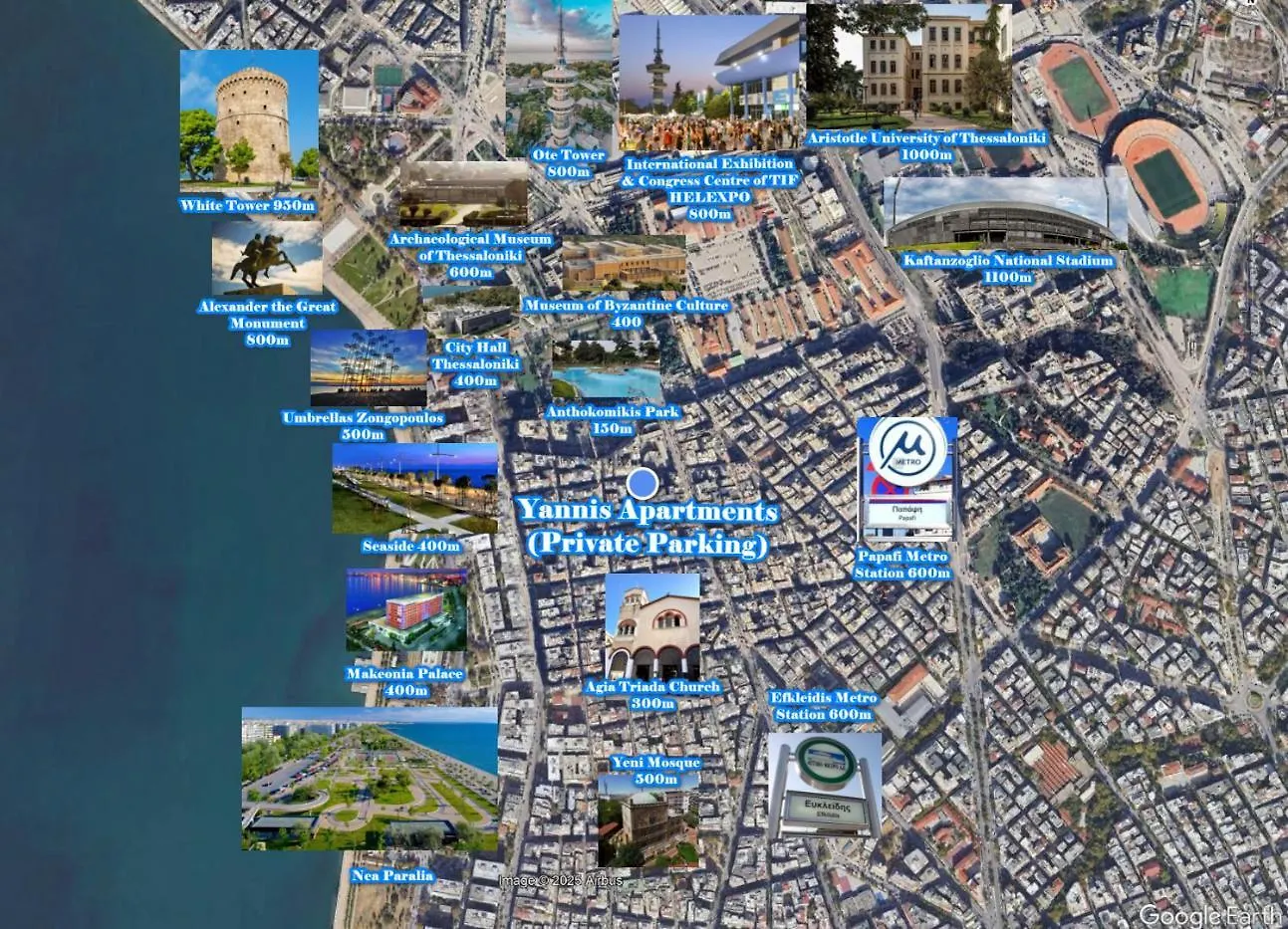 Yannis Apartments - Stylish Stay With High-Speed Wi-Fi Θεσσαλονίκη